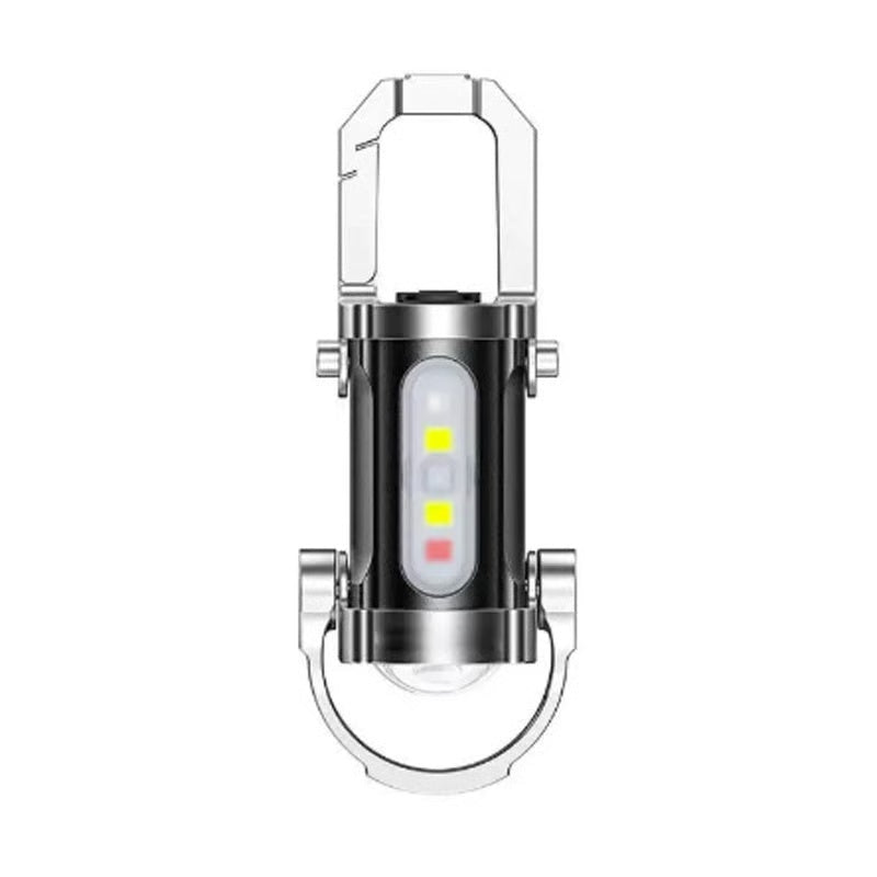 Portable Rechargeable Bright Keychain Flashlight