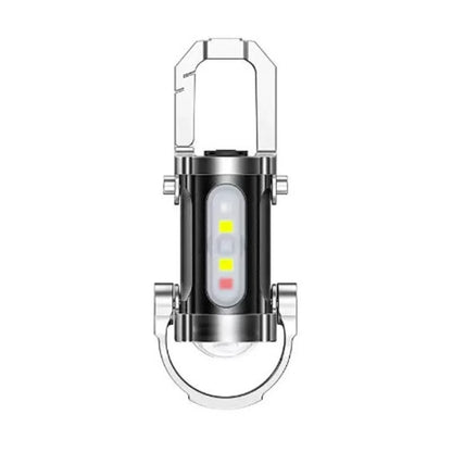 Portable Rechargeable Bright Keychain Flashlight